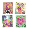 Djeco Artistic Patch - Csillámminta készítés - Virág szirmok - Collages - Petals, 3–5 év, Többszínű