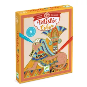 Djeco Artistic Color - Színező - Egyiptom - Egypt, 3–5 év, Többszínű