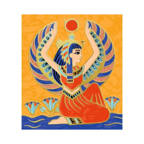 Djeco Artistic Color - Színező - Egyiptom - Egypt, 3–5 év, Többszínű