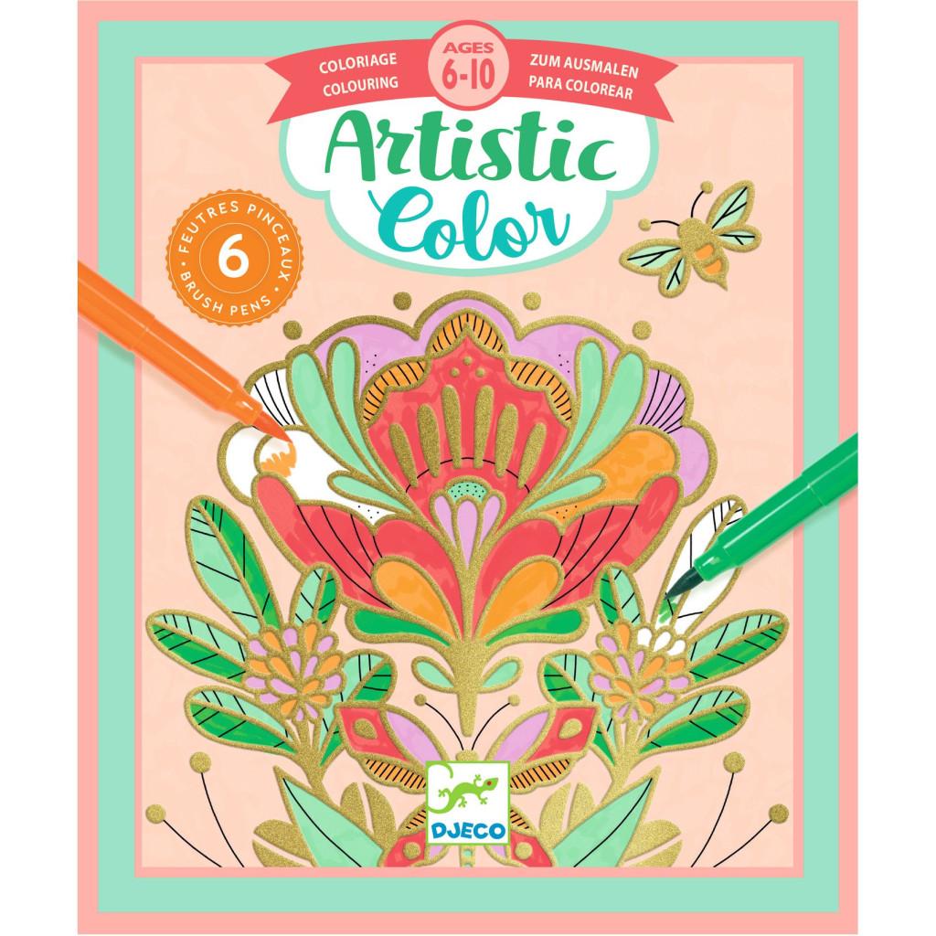Artistic Color - Színező - Virágmandala - Flora – alternatív kép 1