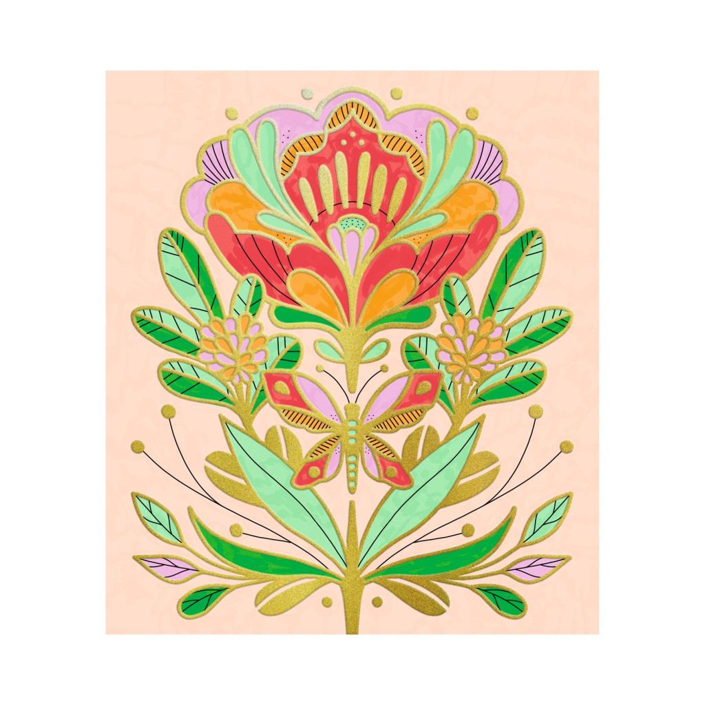 Artistic Color - Színező - Virágmandala - Flora – alternatív kép 2