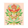 Djeco Artistic Color - Színező - Virágmandala - Flora, 3–5 év, Többszínű