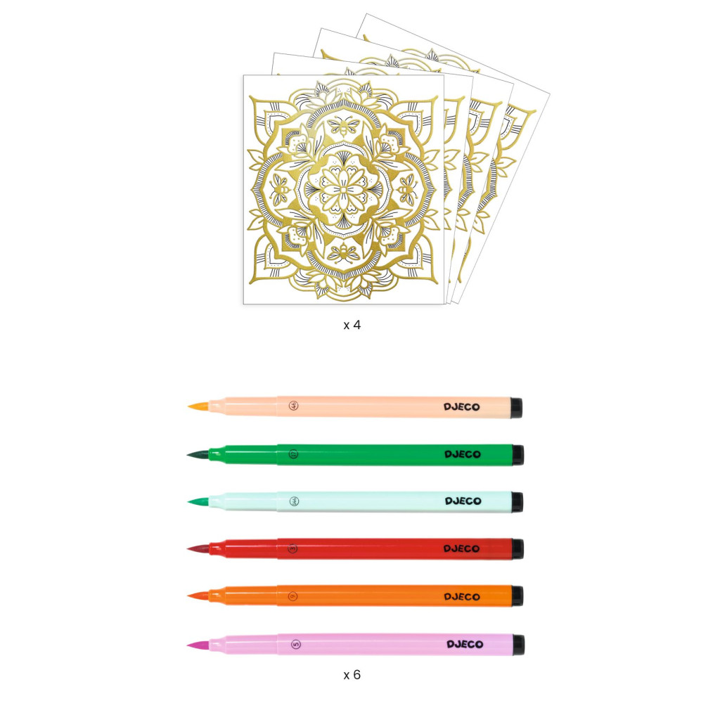 Artistic Color - Színező - Virágmandala - Flora – alternatív kép 3