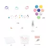 Djeco Artistic Aqua - Gyöngyből kép - Rainbow, 3–5 év, Többszínű