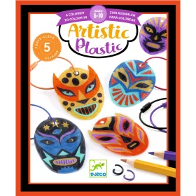 Djeco Artistic Plastic - Kulcstartó dísz - Wrestler keyring, 3–5 év, Többszínű