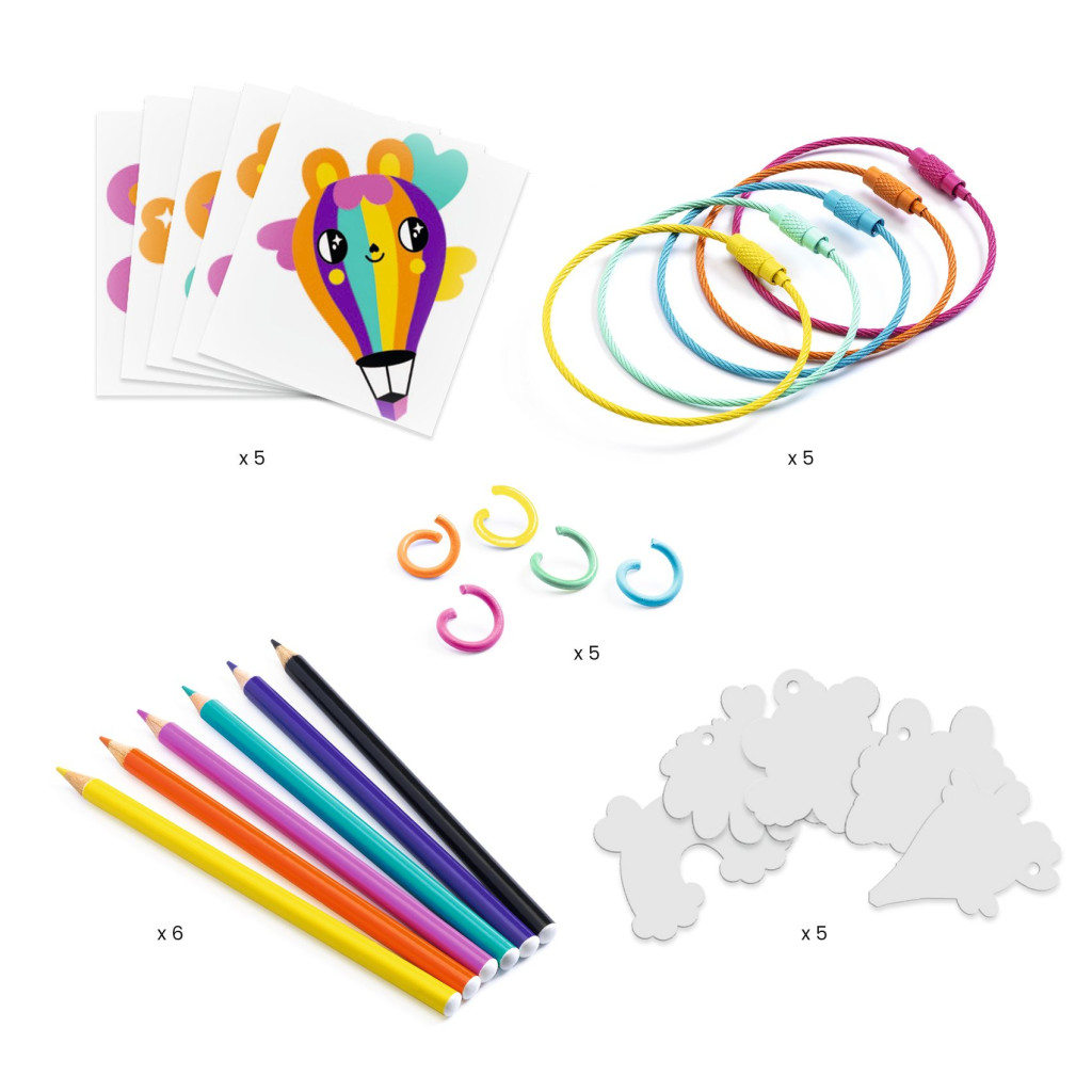 Artistic Plastic - Cuki kulcstartó díszek - Kawaii keyring – alternatív kép 3