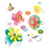 Djeco Artistic Plastic - Ékszerkészítés - Gyűrük - Ring collection, 3–5 év, Többszínű