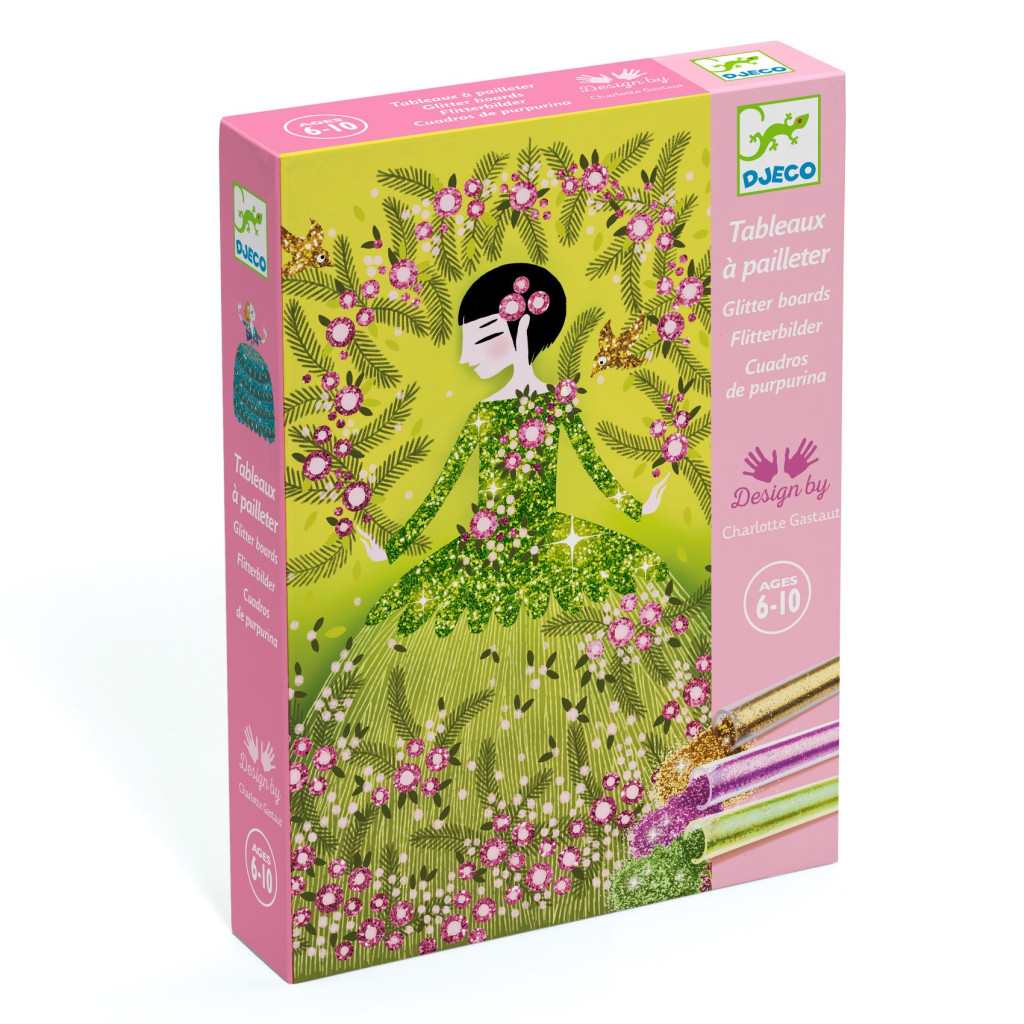 Csillámkép készítés - Csillogó ruhák - Glitter dresses – fő nézet