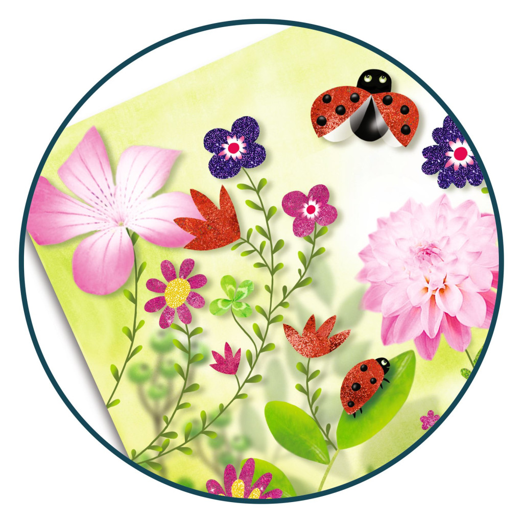 Csillámkép készítés - Pillangók - Butterflies – alternatív kép 2