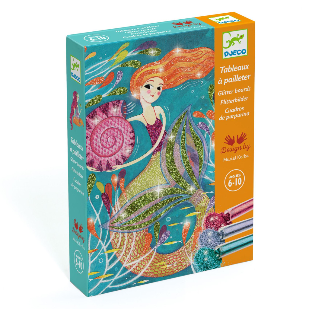 Csillámkép készítés - Sellők - Mermaids – fő nézet
