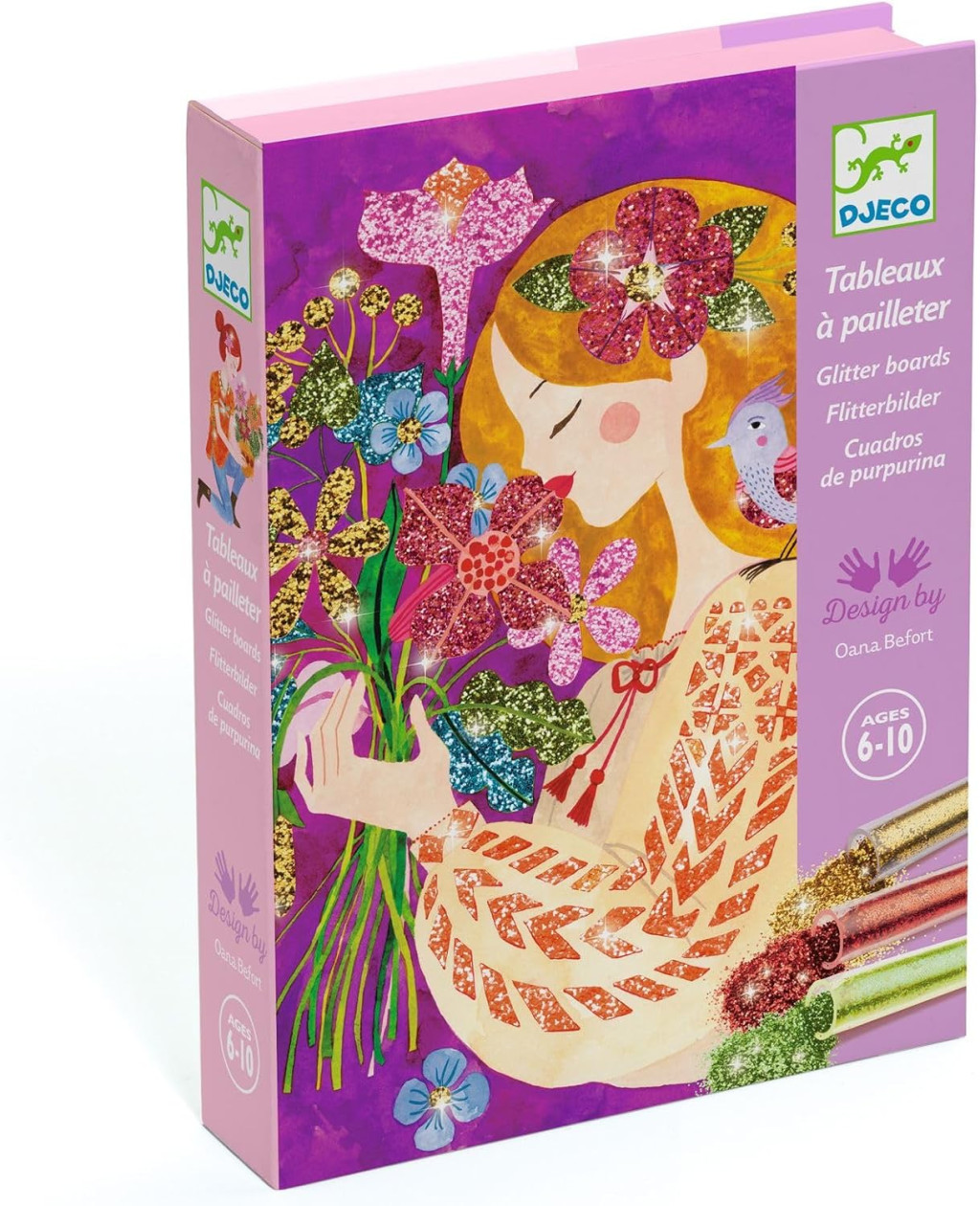 Csillámkép készítés - A virágok illata - The scent of flowers – fő nézet