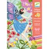 Djeco Csillámkép készítés - A tündéri élet - The gentle life of fairies, 3–5 év, Többszínű