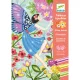 Djeco Csillámkép készítés - A tündéri élet - The gentle life of fairies, 3–5 év, Többszínű