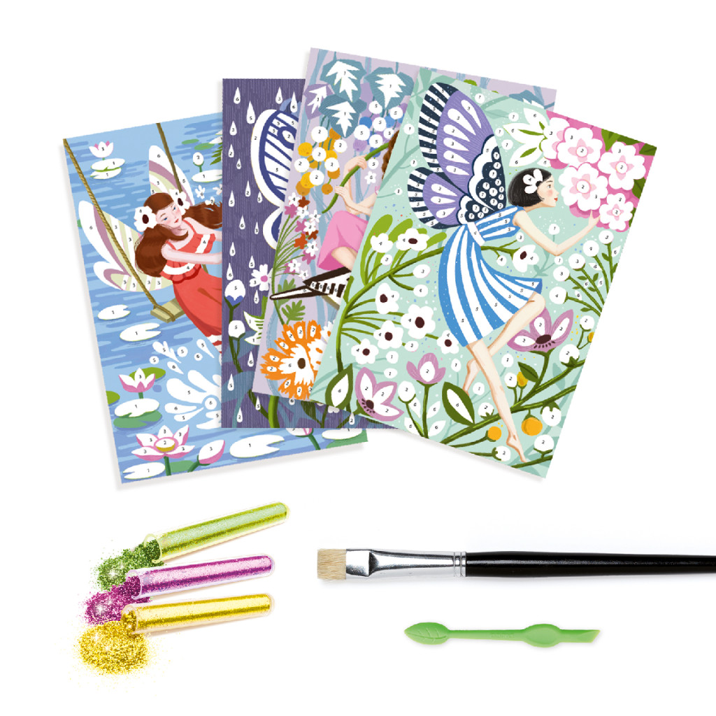 Csillámkép készítés - A tündéri élet - The gentle life of fairies – alternatív kép 3