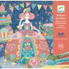 Djeco Mikrogyöngyös képkészítés - Ábrándozás - Daydream, 3–5 év, Többszínű
