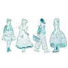 Djeco Színezés - Rebekka Divat - Rebekka & friends, 3–5 év, Többszínű