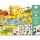 Djeco Satírozó képkészítés - Tájak - Savannah, desert, and North Pole: time for fun!, 3–5 év, Többszínű