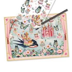 Djeco Satírozó képkészítés - Tündérországban - In Fairyland, 3–5 év, Többszínű