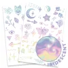 Djeco Tetováló matricák - Szerencsehozók - Lucky charms, 3–5 év, Többszínű