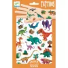 Djeco Tetováló matricák - Dínó klub - Dino club, 3–5 év, Többszínű