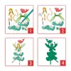 Djeco Kapcsos képkészítés - Tündérek - Fairies, 3–5 év, Többszínű