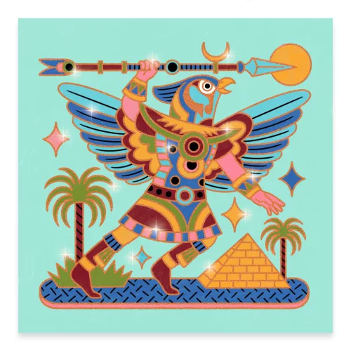Djeco Csillámló színezők - Állatharcosok - Animal warriors, 3–5 év, Többszínű