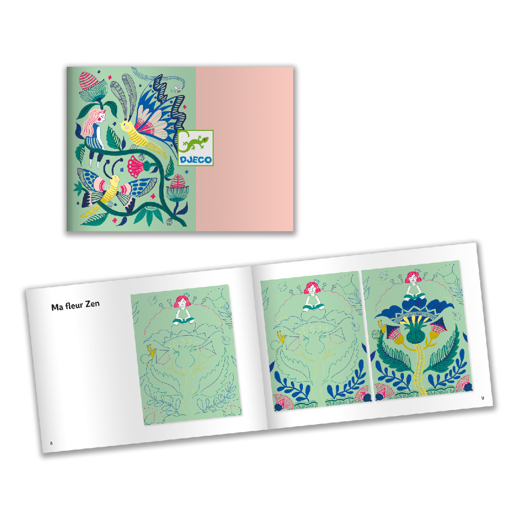 Karckép technika - Fantázia kertje - Fantasy garden – alternatív kép 3