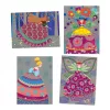 Djeco Karckép technika - Gyönyörű ruhák - The beauties' ball, 3–5 év, Többszínű