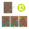 Djeco Karckép technika - Dinoszauruszok - Dinosaurs, 3–5 év, Többszínű