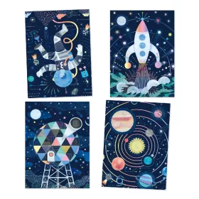 Djeco Karckép technika - Űrutazás - Cosmic mission, 3–5 év, Többszínű