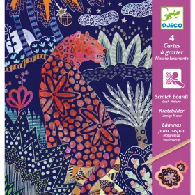 Djeco Karckép technika - Buja természet - Lush nature, 3–5 év, Többszínű