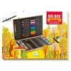 Djeco Nagy kreatív készlet - Big box of colours, 3–5 év, Többszínű