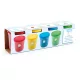 Djeco Gyurma - 4 szín pillegyurma - 4 tubs of play dough, 3–5 év, Többszínű