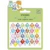 Djeco Mini matrica - Vadnyugati betűk - Saloon letters, 3–5 év, Többszínű