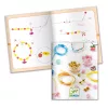 Djeco Ékszerkészító készlet - Gyöngyök és virágok - Pearls and flowers, 3–5 év, Többszínű