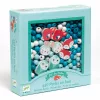 Djeco Fagyöngy készlet - Erdei állatkák - Wooden beads, small animals, 3–5 év, Többszínű