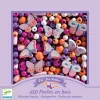 Djeco Fagyöngy készlet - Pillangók - Wooden beads, buterflies, 3–5 év, Többszínű