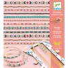 Djeco Ékszerkészítő készlet - Karkötők gyöngyszövéssel - Tiny beads, 3–5 év, Többszínű