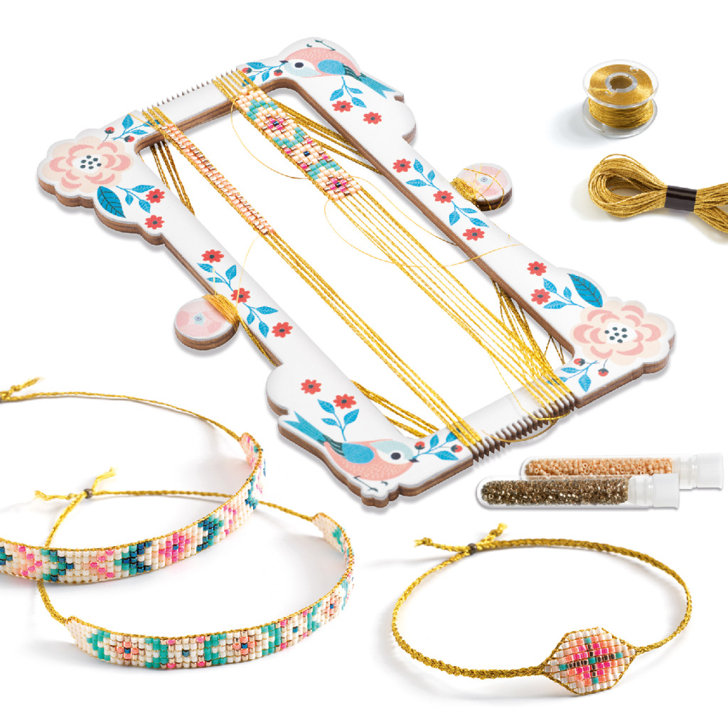 Ékszerkészítő készlet - Karkötők gyöngyszövéssel - Tiny beads – alternatív kép 2