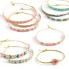 Djeco Ékszerkészítő készlet - Karkötők gyöngyszövéssel - Tiny beads, 3–5 év, Többszínű