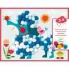 Djeco Pompom-kép készítés - Simogatni való kutyák - Dogs to stroke, 3–5 év, Többszínű
