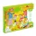 Djeco Kollázs műhely - Mozaikkép készítés kezdetei - Foam fun, 3–5 év, Többszínű