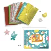 Djeco Kollázs műhely - Mozaikkép készítés kezdetei - Foam fun, 3–5 év, Többszínű