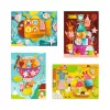 Djeco Kollázs műhely - Mozaikkép készítés kezdetei - Foam fun, 3–5 év, Többszínű