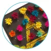 Djeco Pompom-kép készítés - Kirobbanó pompom meglepetés - An explosion of pompons, 3–5 év, Többszínű