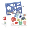 Djeco Kollázs műhely - Első ragasztgatós képek - My first collages, 3–5 év, Többszínű