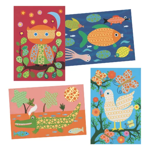 Djeco Mintafestő műhely - Ó, ez varázslat - Oh, it's magic, 3–5 év, Többszínű