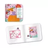 Djeco Színezés és mintakészítés varázsfilccel - Méri szép ruhái - Marie's pretty dresses, 3–5 év, Többszínű