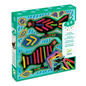 Djeco Fűzős képkészítő - Csuda Mola - Super soft, 3–5 év, Többszínű