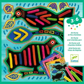 Djeco Fűzős képkészítő - Csuda Mola - Super soft, 3–5 év, Többszínű
